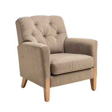 Finn 34 '' Wide Tufted Polyester Armchair