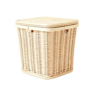 Hill Bridge Laundry Hamper - Cream