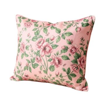 Vintage Floral Body Pillow Case