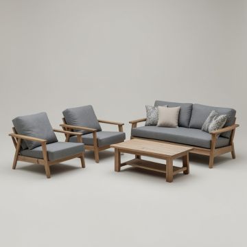 Theodore Outdoor Loveseat Set (synthetic illustration; no displayed measurements)