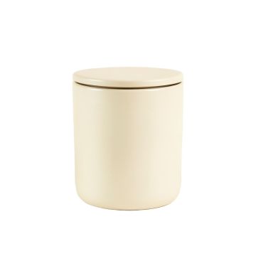 Rowan Arc Storage Canister With Lid - Cream