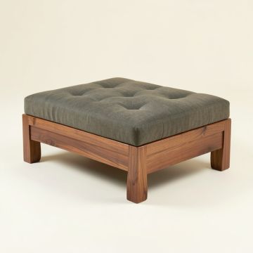 Dengler Tufted Ottoman (synthetic illustration; no displayed measurements)
