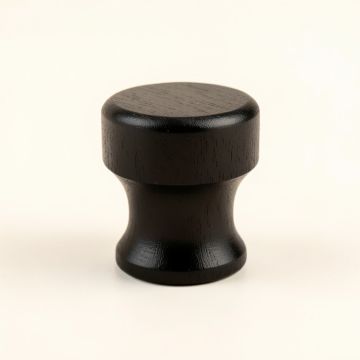 Birch Branch Cabinet Knob Without Packaging - Black (synthetic illustration; no displayed measurements)