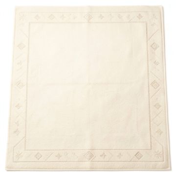 Bay Branch Rectangular Area Rug - Cream (synthetic illustration; no displayed measurements)
