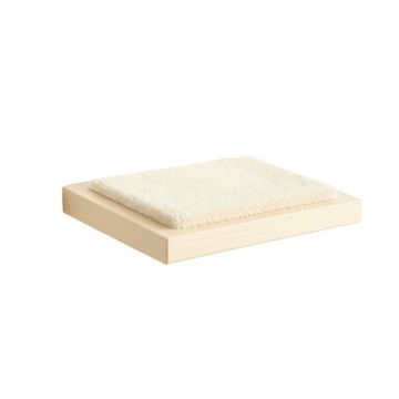 Cliff Edge Wall-Mounted Cat Perch - Ivory
