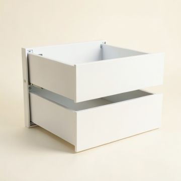 Maple Falls Under-Desk Drawer Unit - White (synthetic illustration; no displayed measurements)