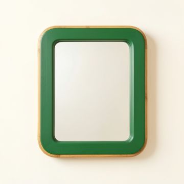 Brook Crossing Framed Wall Mirror - Green (synthetic illustration; no displayed measurements)
