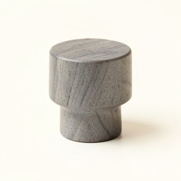 Shore Bluff Cabinet Knob Without Packaging - Gray (synthetic illustration; no displayed measurements)