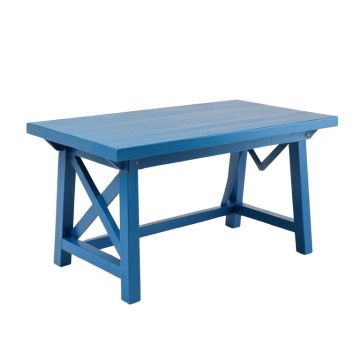 Elm Dale Empty Workshop Workbench - Blue