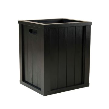 Pine Bluff Closed Outdoor Storage Box - Black