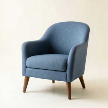 Summit Dale Upholstered Armchair - Blue (synthetic illustration; no displayed measurements)