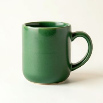 Dawn Dale Ceramic Mug - Green (synthetic illustration; no displayed measurements)