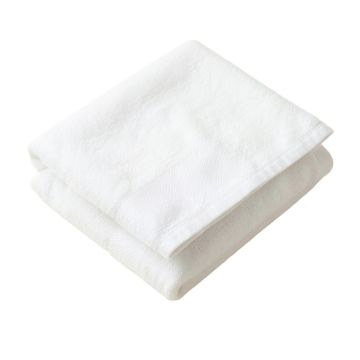 Dawn Canyon Bath Towel - White
