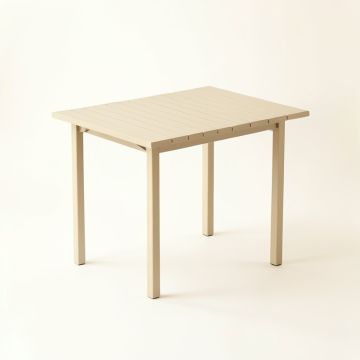 Meadow Crossing Patio Table - Beige (synthetic illustration; no displayed measurements)