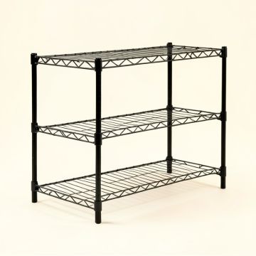 Johnathon 59 '' H X 21 '' W X 11 '' D Heavy Duty Multi-Layer Changeable Wire Shelf Storage (synthetic illustration; no displayed measurements)