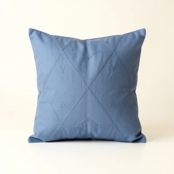 Ash Brook Filled Accent Pillow - Blue (synthetic illustration; no displayed measurements)