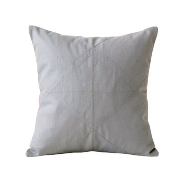 Elm Brook Filled Accent Pillow - Gray