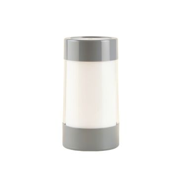 5.25 '' H Glass Oval Track Head Shade ( Screw On ) In Gray/White