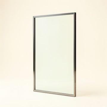 Ventana 33.75 '' W X 74 '' H Framed Fixed Glass Panel (synthetic illustration; no displayed measurements)