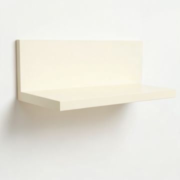 Wren Branch Wall-Mounted Shelf - Cream (synthetic illustration; no displayed measurements)