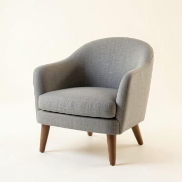 Lake Canyon Upholstered Armchair - Gray (synthetic illustration; no displayed measurements)