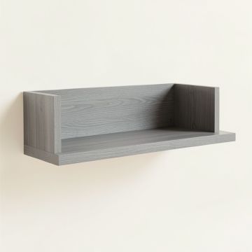 Flint Canyon Wall-Mounted Shelf - Gray (synthetic illustration; no displayed measurements)