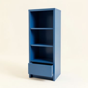 Rowan Branch Narrow Cubby Tower - Blue (synthetic illustration; no displayed measurements)