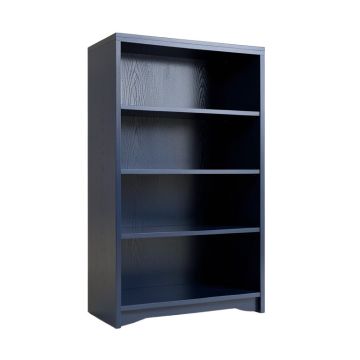 Clay Dell Freestanding Bookcase - Navy