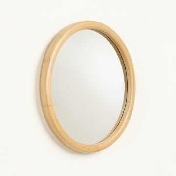 Hazel Crest Framed Wall Mirror - Cream (synthetic illustration; no displayed measurements)
