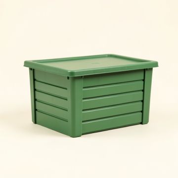 Flint Crossing Closed Outdoor Storage Box - Green (synthetic illustration; no displayed measurements)