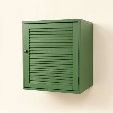 Cedar Crossing Wall-Mounted Laundry Cabinet - Green (synthetic illustration; no displayed measurements)