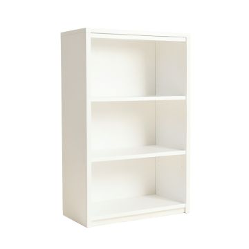Hazel Crest Freestanding Bookcase - White