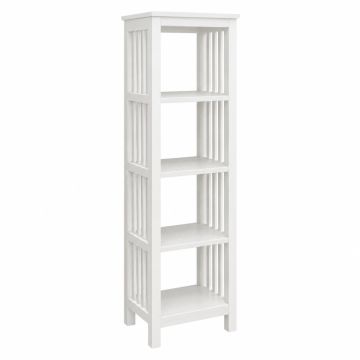 Sage Crossing Narrow Cubby Tower - White
