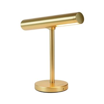 Kristina 23 '' Gold Desk Lamp With Usb