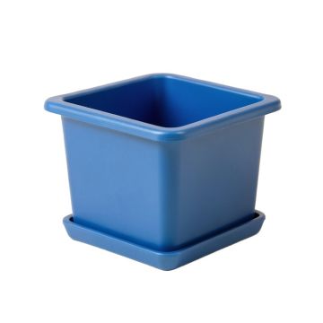 Aspen Branch Empty Planter - Blue
