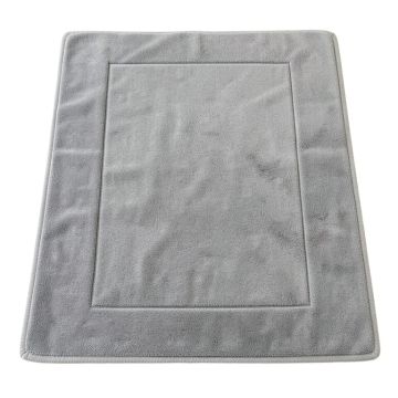 Ridge Brook Bath Mat - Gray