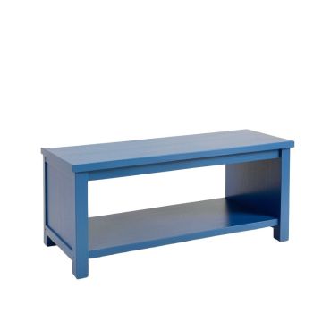 Juniper Bluff Indoor Bench - Blue (synthetic illustration; no displayed measurements)