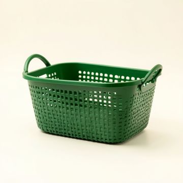 Hill Bluff Empty Storage Basket - Green (synthetic illustration; no displayed measurements)