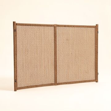 2 Ft. H X 4 Ft. W Boardwalk Decorative Polypropylene Fencing (synthetic illustration; no displayed measurements)