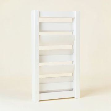 Shore Bluff Empty Vertical Garden Frame - White (synthetic illustration; no displayed measurements)
