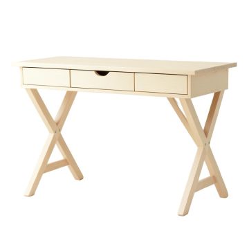 Rowan Bend Writing Desk - Ivory