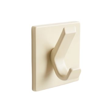 Stone Bend Wall-Mounted Robe Hook - Ivory