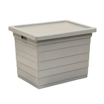 Flint Bluff Closed Outdoor Storage Box - Gray