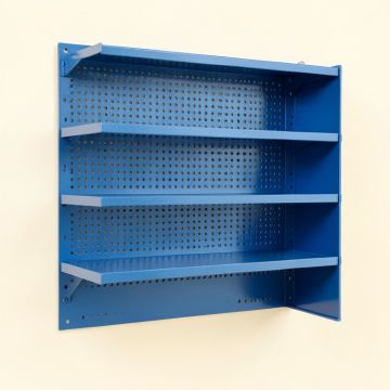 Alder Dale Empty Wall-Mounted Tool Organizer Panel - Blue (synthetic illustration; no displayed measurements)