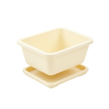 Cedar Crest Empty Raised Planter - Cream