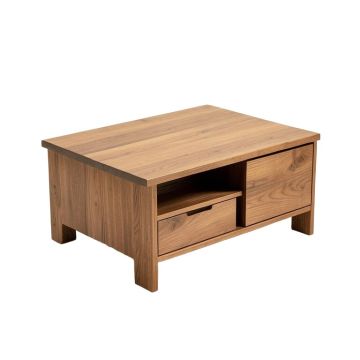 Alameda Solid Wood Coffee Table With Storage