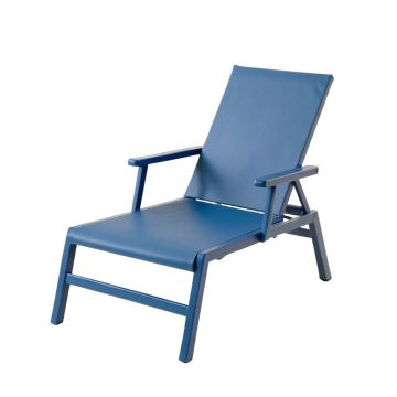 Aspen Bridge Outdoor Lounge Chair - Blue