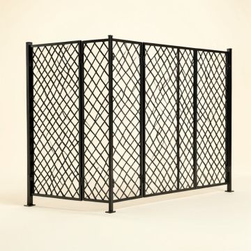 4 Ft. H X 2 Ft. W Screen Series Star Metal Privacy Screen (synthetic illustration; no displayed measurements)