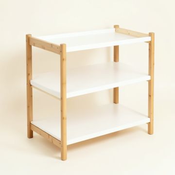 Heath Bluff Empty Countertop Canister Rack - White (synthetic illustration; no displayed measurements)