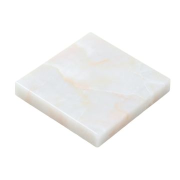 0.8 '' X 0.8 '' Seashell Mosaic Tile In White Opal